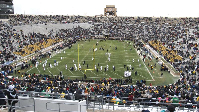 Limo Rental Notre Dame Stadium South Bend
