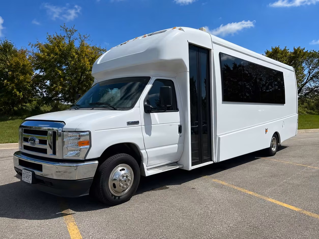 15 passenger party bus