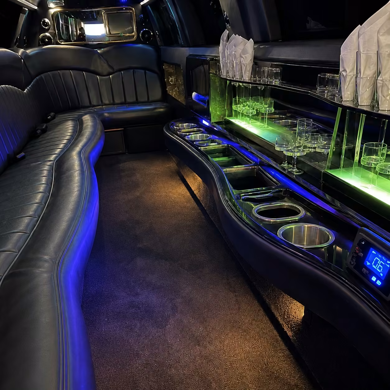 lincoln mkt limo interior